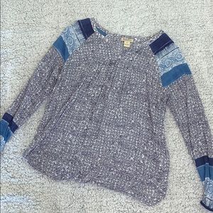 Long sleeve bohemian